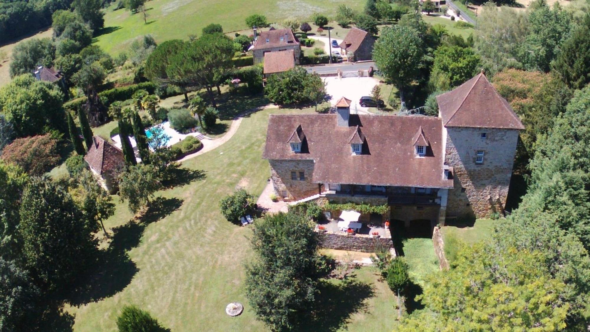 Le Moulin Du Boisset Panzió Saint-Denis-lès-Martel Kültér fotó